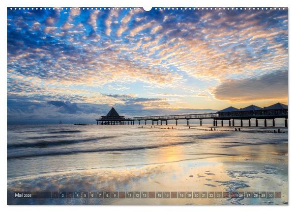 Produktbild: Stimmungsvolle Ostseek&uuml;ste 2026 (hochwertiger Premium Wandkalender 2026 DIN A2 quer), Kunstdruck in Hochglanz
