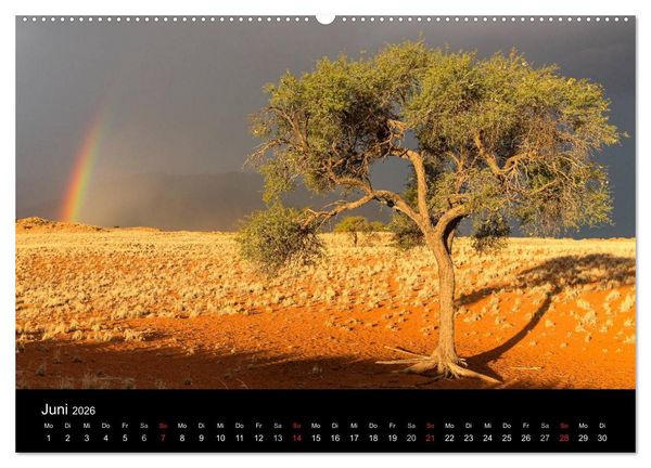 Produktbild: Lichterf&uuml;lltes Namibia (Wandkalender 2026 DIN A2 quer), CALVENDO Monatskalender