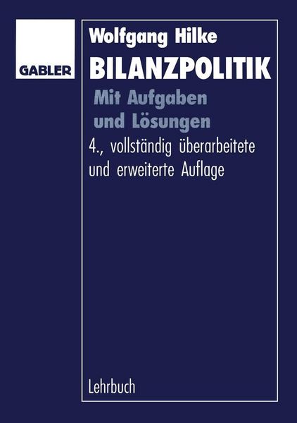 Produktbild: Bilanzpolitik