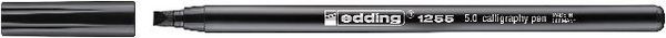 Produktbild: EDDING&reg; Fasermaler 1255 Calligraphy, 5 mm schwarz