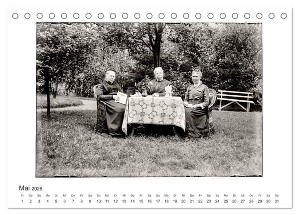 Produktbild: Faszination Glasplatten-Photographie (Tischkalender 2026 DIN A5 quer), CALVENDO Monatskalender