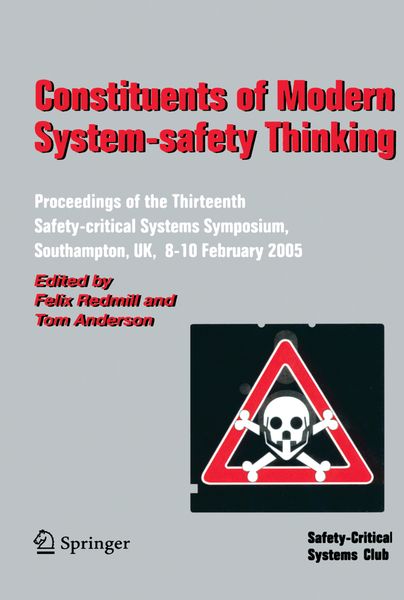 Produktbild: Constituents of Modern System-safety Thinking