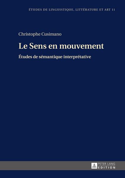 Produktbild: Le Sens en mouvement