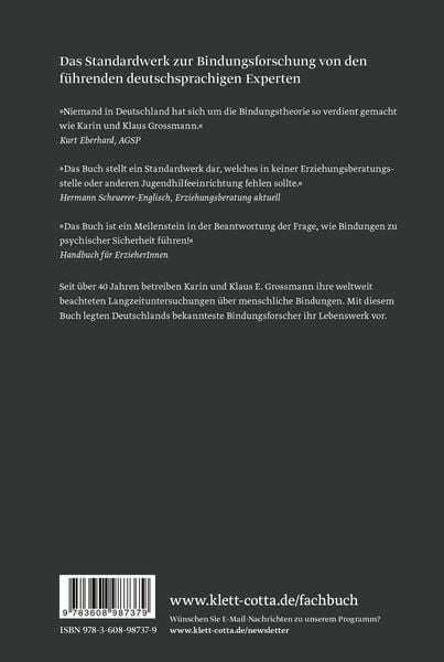 Produktbild: Bindungen - das Gef&uuml;ge psychischer Sicherheit