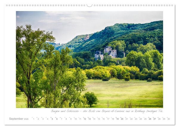 Produktbild: Sehnsucht Perigord - Frankreichs S&uuml;dwesten an der Dordogne (hochwertiger Premium Wandkalender 2026 DIN A2 quer), Kunstdruck in Hochglanz