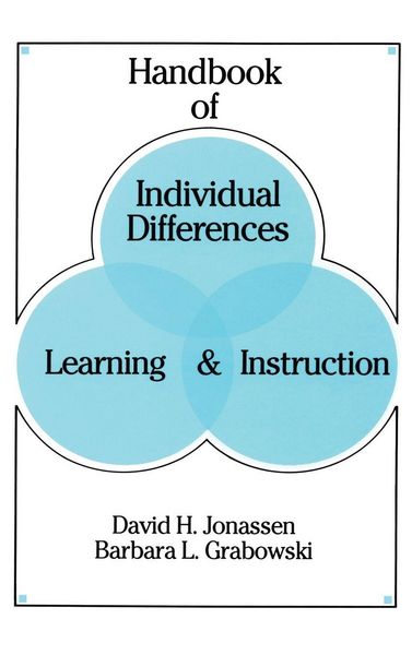Produktbild: Handbook of Individual Differences, Learning, and Instruction