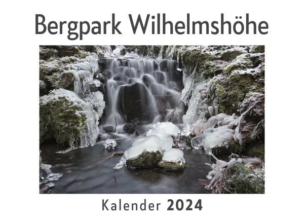 Produktbild: Bergpark Wilhelmsh&ouml;he (Wandkalender 2024, Kalender DIN A4 quer, Monatskalender im Querformat mit Kalendarium, Das perfekte Geschenk)