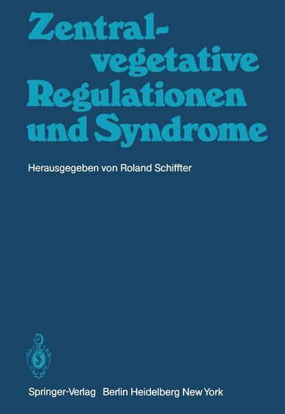 Produktbild: Zentral-vegetative Regulationen und Syndrome
