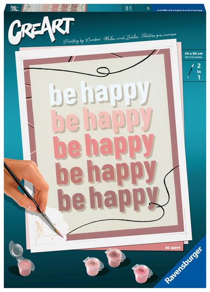 Produktbild: CreArt Gallery Wall - Be Happy