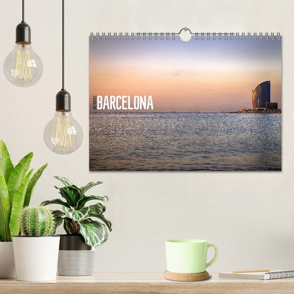 Produktbild: Metropole Barcelona (Wandkalender 2026 DIN A4 quer), CALVENDO Monatskalender