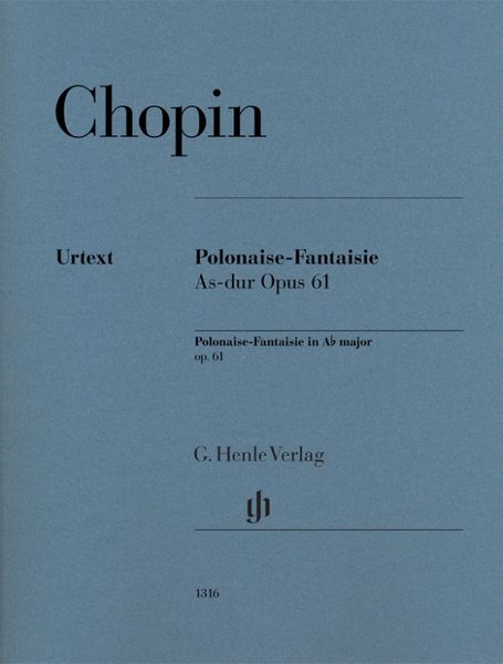 Produktbild: Fr&eacute;d&eacute;ric Chopin - Polonaise-Fantaisie As-dur op. 61