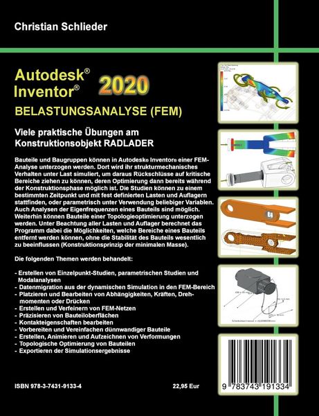 Produktbild: Autodesk Inventor 2020 - Belastungsanalyse (FEM)