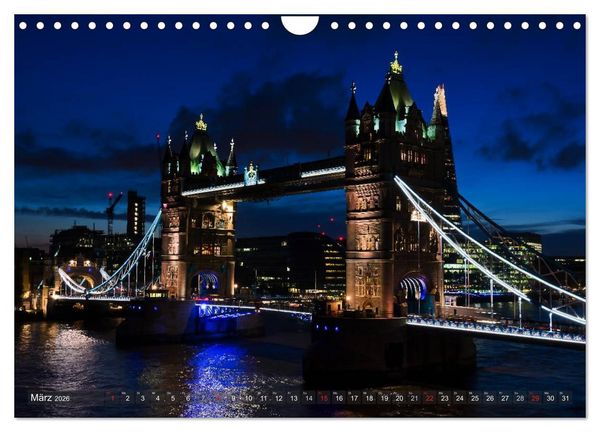 Produktbild: Londoner Perspektiven (Wandkalender 2026 DIN A4 quer), CALVENDO Monatskalender
