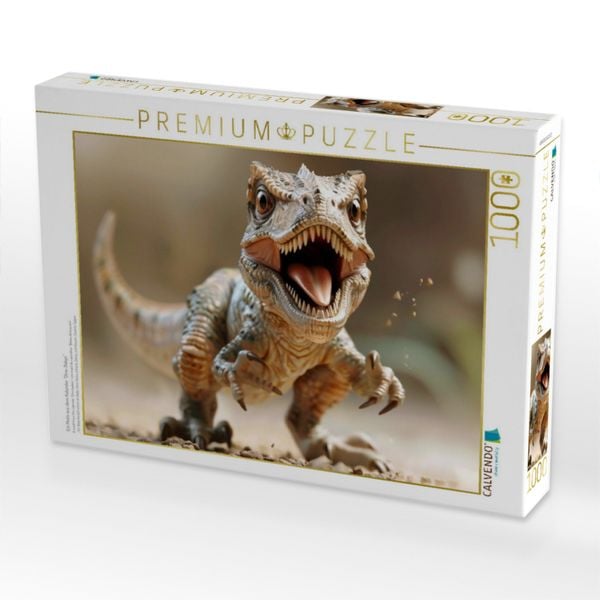 CALVENDO Puzzle 'Baby Doll Und Bolide' - 1000 Teile, 48x64 Cm, Premium-Qualität Aus Europa