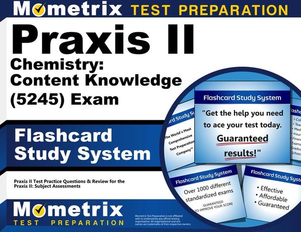 Produktbild: PRAXIS II Chemistry: Content Knowledge (5245) Exam Flashcard Study System
