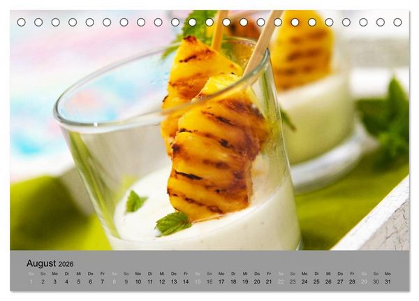 Produktbild: S&uuml;&szlig;kram - Leckereien aus der K&uuml;che (Tischkalender 2026 DIN A5 quer), CALVENDO Monatskalender