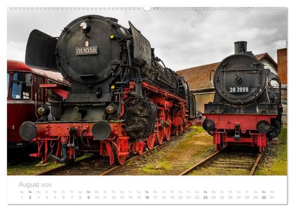 Produktbild: Bus, Bahn und Co. - Faszinierende Fahrzeuge (Wandkalender 2026 DIN A2 quer), CALVENDO Monatskalender