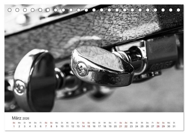 Produktbild: Dobro-Gitarre (Tischkalender 2026 DIN A5 quer), CALVENDO Monatskalender