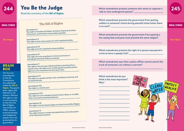Produktbild: Brain Quest Workbook: 5th Grade Revised Edition