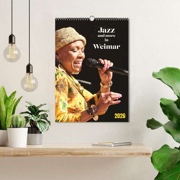 Produktbild: Jazz and more in Weimar (Wandkalender 2026 DIN A3 hoch), CALVENDO Monatskalender