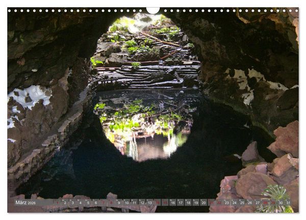 Produktbild: Lanzarote Aus Vulkanen geboren (Wandkalender 2026 DIN A3 quer), CALVENDO Monatskalender