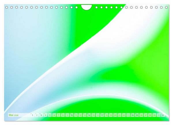 Produktbild: Formen und Farben - Abstrakte Makrofotografie (Wandkalender 2026 DIN A4 quer), CALVENDO Monatskalender