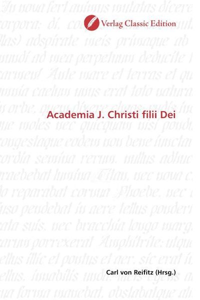 Produktbild: Academia J. Christi filii Dei