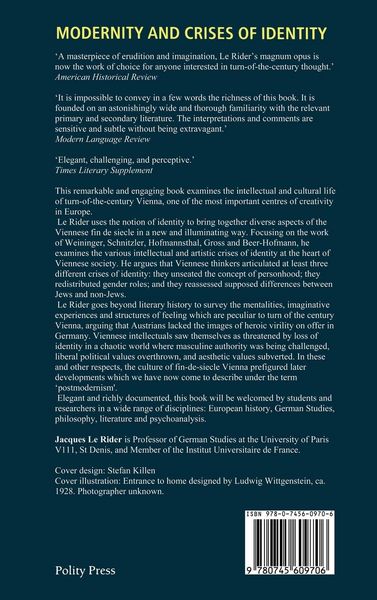 Produktbild: Modernity and Crises of Identity