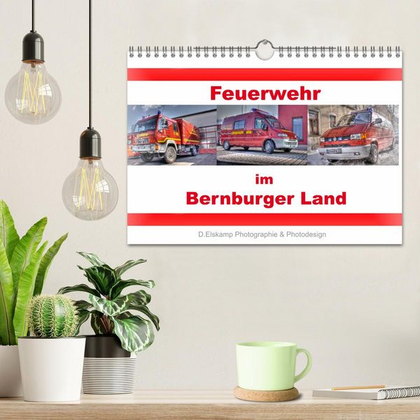 Produktbild: Feuerwehr im Bernburger Land (Wandkalender 2026 DIN A4 quer), CALVENDO Monatskalender
