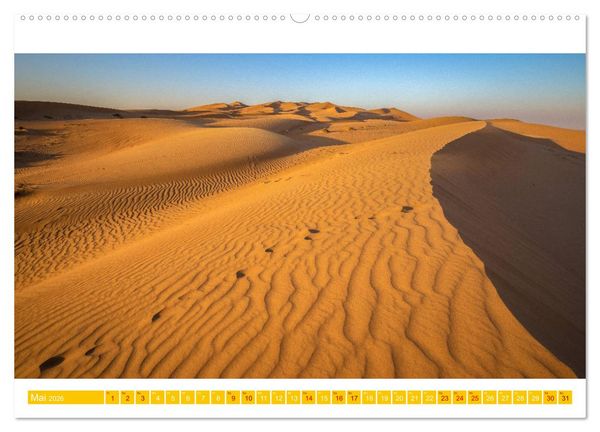 Produktbild: Die W&uuml;ste von Dubai (hochwertiger Premium Wandkalender 2026 DIN A2 quer), Kunstdruck in Hochglanz