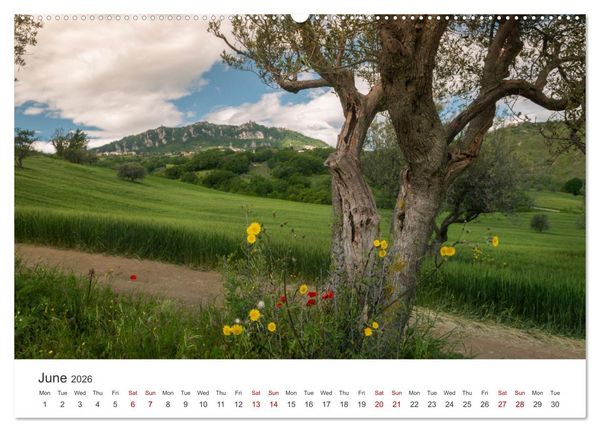 Produktbild: San Marino The oldest Republic in the world (High Quality Premium Wall Calendar 2026 DIN A2 landscape),CALVENDO 12 Month Wall Calendar