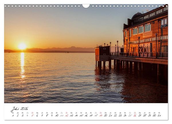 Produktbild: Eine Reise nach Seattle (Wandkalender 2026 DIN A3 quer), CALVENDO Monatskalender