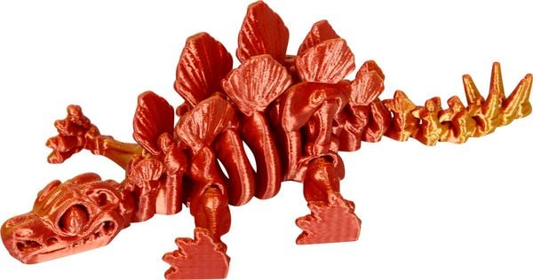 Produktbild: Kristalltier Stegosaurus Skelett - T-Rex World, sort.i.D.