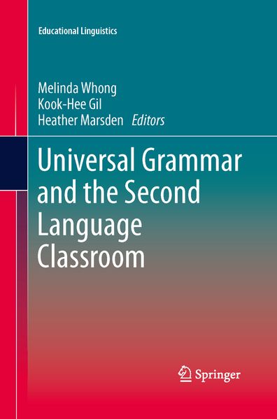 Produktbild: Universal Grammar and the Second Language Classroom