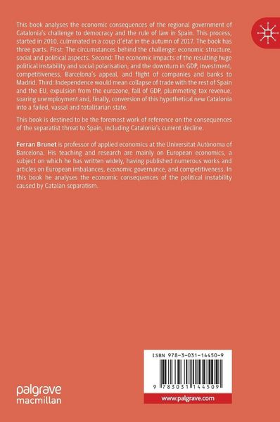 Produktbild: The Economics of Catalan Separatism