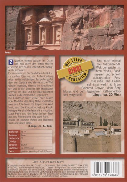 Produktbild: Jordanien, 1 DVD