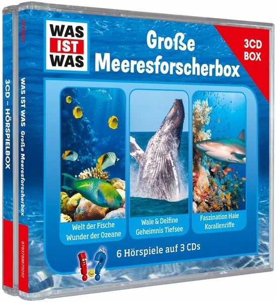 WAS IST WAS 3-CD-Hörspielbox: Meeresforscher
