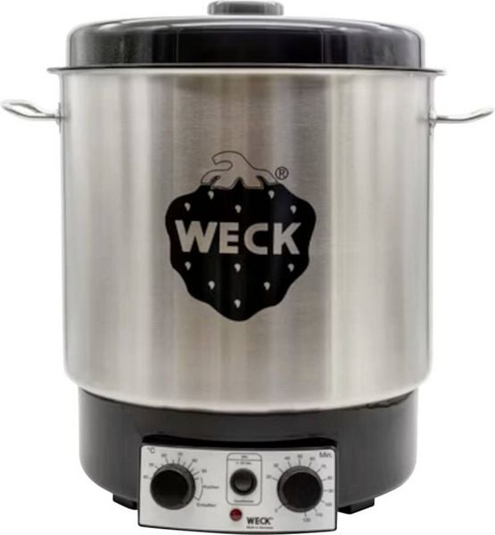 Produktbild: WECK WAT 25 Einkoch-/Hei&szlig;getr&auml;nkeautomat Edelstahl, Schwarz