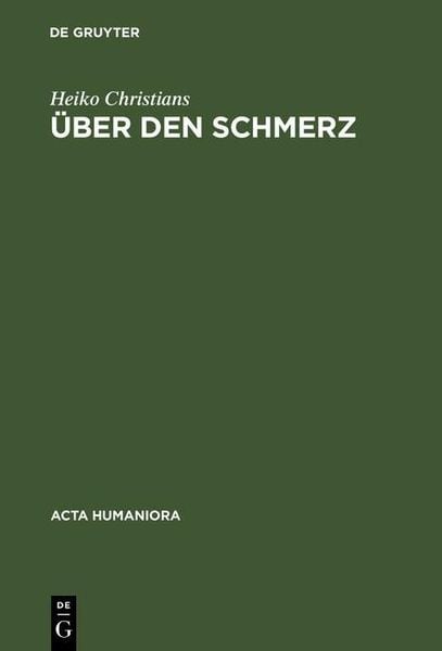 Produktbild: &Uuml;ber den Schmerz