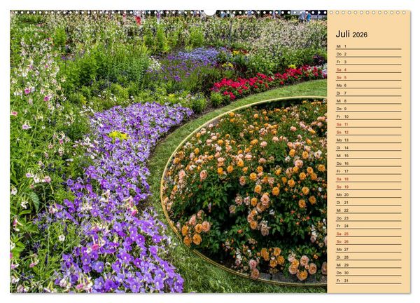 Produktbild: Gartenschau in Erfurt (Wandkalender 2026 DIN A2 quer), CALVENDO Monatskalender