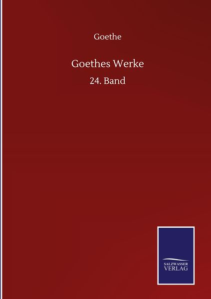 Produktbild: Goethes Werke