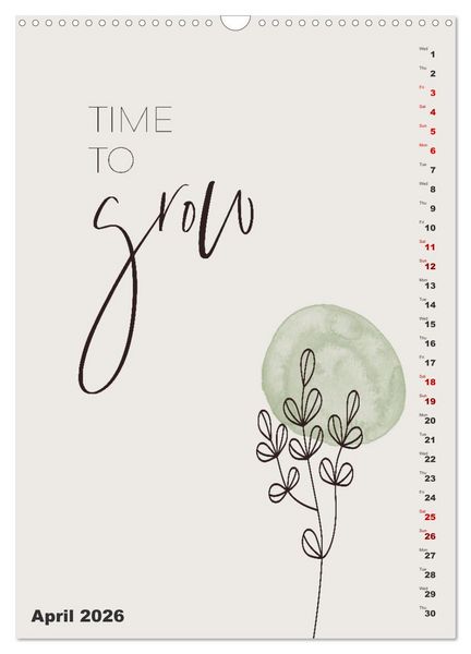 Produktbild: Love your planet (Wall Calendar 2026 DIN A3 portrait), CALVENDO 12 Month Wall Calendar