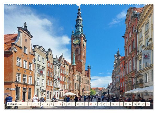 Produktbild: Zoppot und Danzig (Wandkalender 2026 DIN A2 quer), CALVENDO Monatskalender