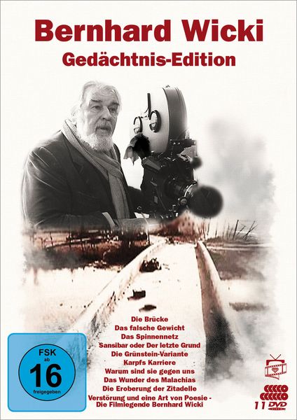 Produktbild: Bernhard Wicki - Ged&auml;chtnis-Edition (Filmjuwelen) [11 DVDs]