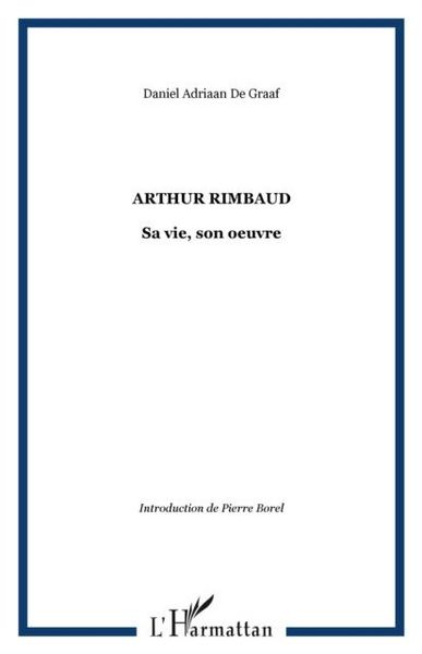 Produktbild: Arthur rimbaud sa vie son oeuvre