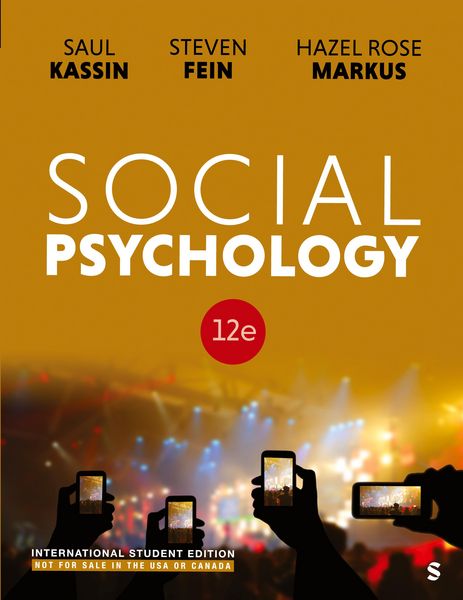 Produktbild: Social Psychology - International Student Edition