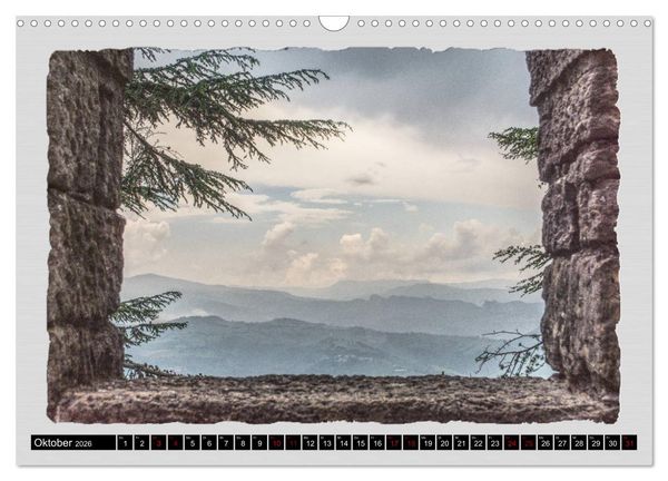 Produktbild: Impressionen - von und rund um San Marino (Wandkalender 2026 DIN A3 quer), CALVENDO Monatskalender