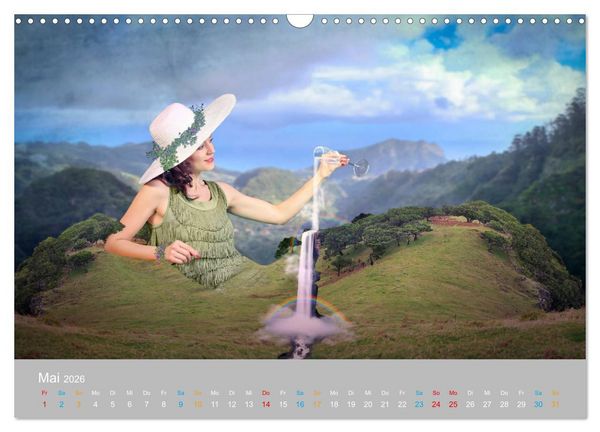 Produktbild: Fantastisch und surreal - Landschaften (Wandkalender 2026 DIN A3 quer), CALVENDO Monatskalender