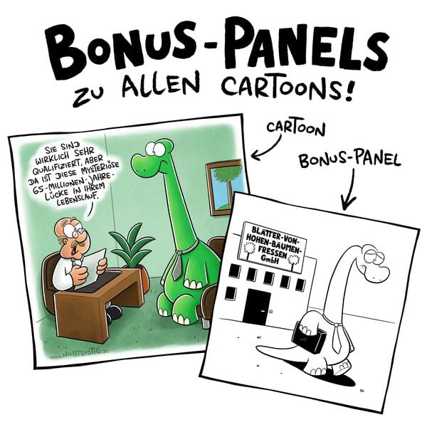 Produktbild: NICHTLUSTIG Cartoons 2022-2024