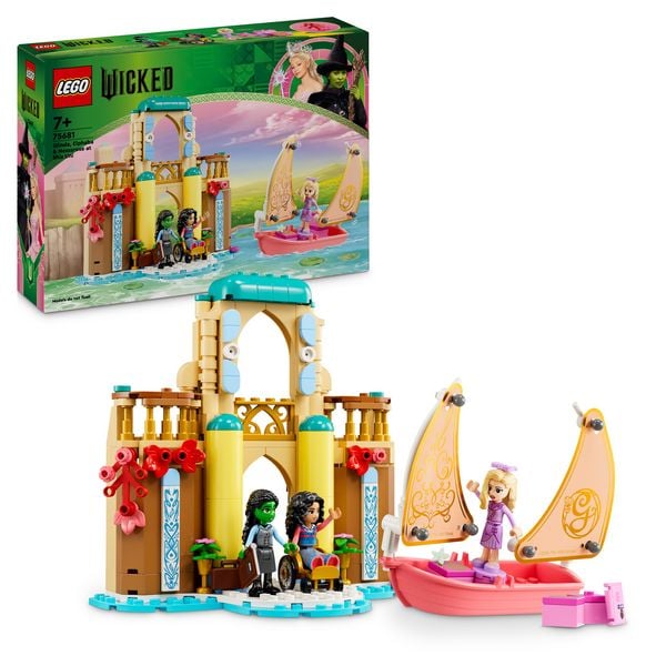 Produktbild: LEGO Wicked 75681 Glinda, Elphaba und Nessarose an der Universit&auml;t Shiz